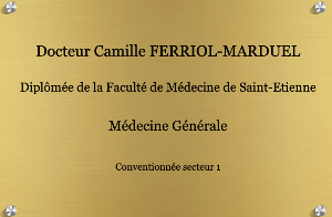 Dr. Camille FERRIOL- MARDUEL