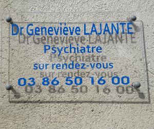 Dr Genevieve Lajante, Psychiatre à Chiddes
