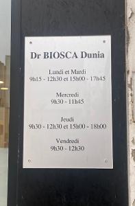Dr. Dunia BIOSCA