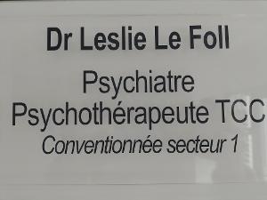 Dr Leslie Le Foll, Psychiatre à Rennes